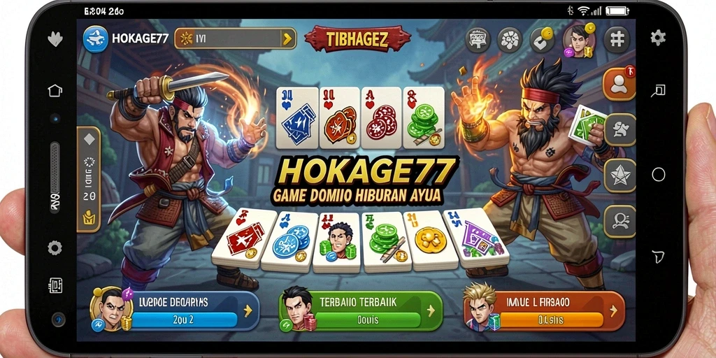 Gameplay seru dalam HOKAGE77 dengan teman-teman.