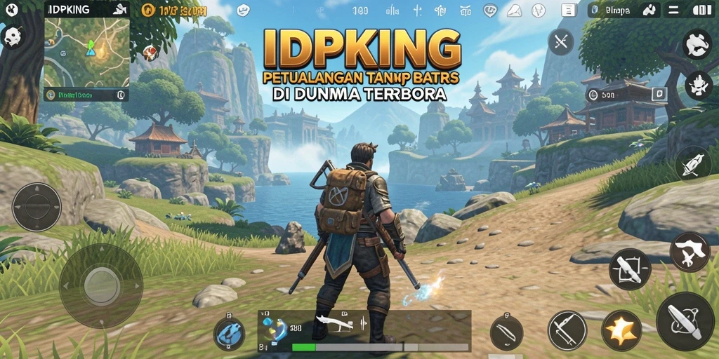 Tampilan gameplay yang menakjubkan di dunia terbuka.