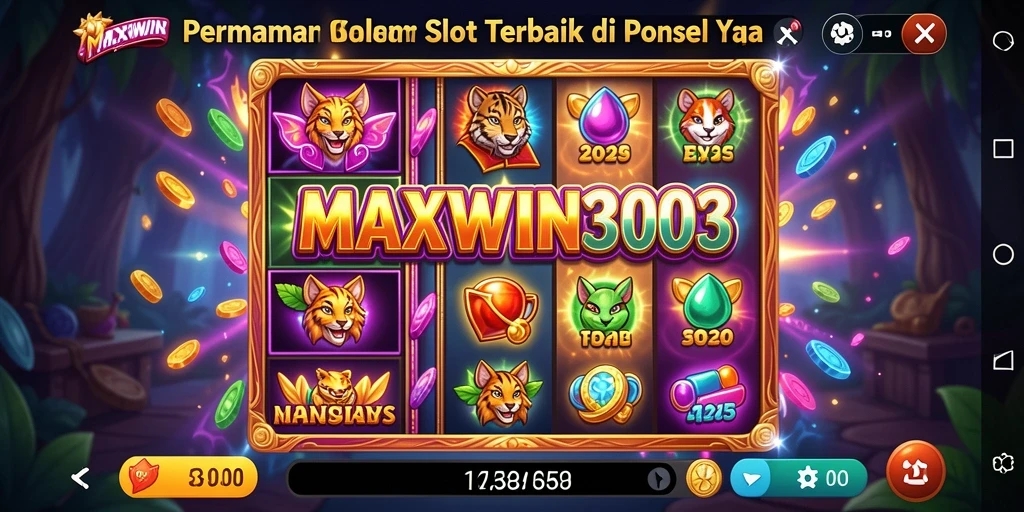 Tampilan gameplay slot yang menarik di MAXWIN303.