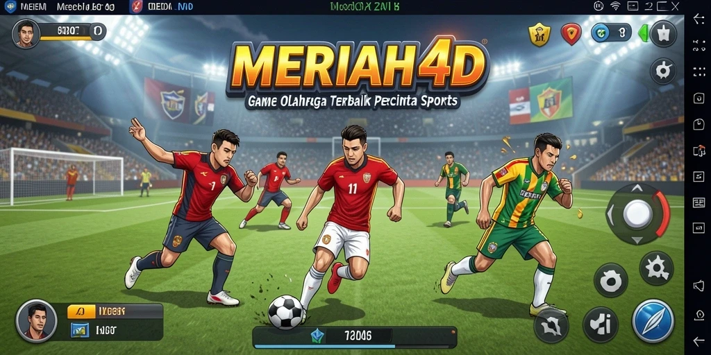 Gameplay menyenangkan di MERIAH4D menampilkan berbagai olahraga yang seru.