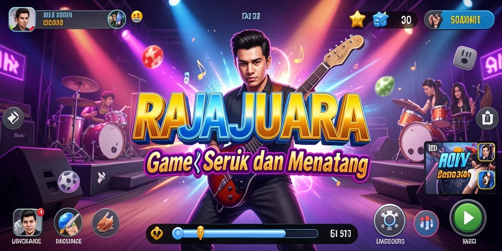 Tampilan gameplay RAJAJUARA yang seru dan menantang.