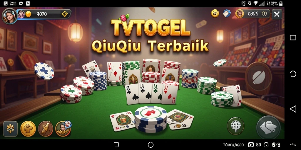Gameplay menarik dari aplikasi QiuQiu TVTOGEL.
