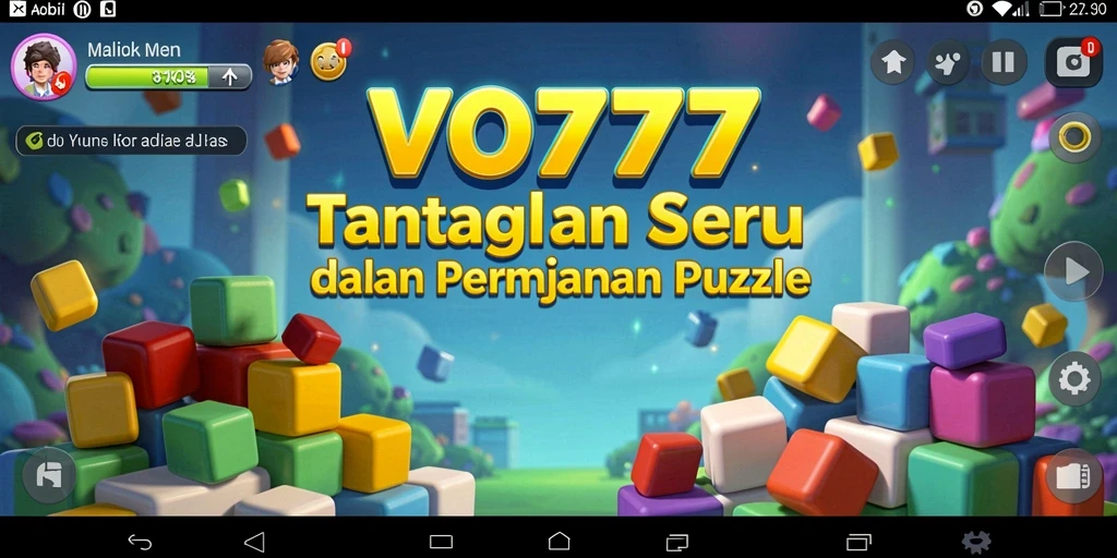 Screenshot gameplay VO777 yang menunjukkan teka-teki menarik dan interaktif.